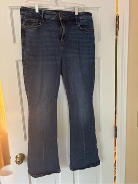 Old Navy Women's Dark Blue Flare Jeans